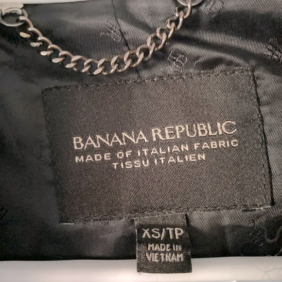 ✨SOLD✨Banana Republic oversized Moto style coat - Picture 5 of 6